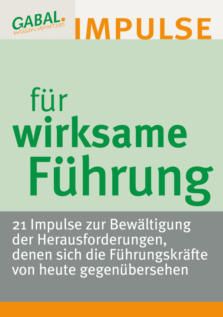 Cover Impulse für wirksame Führung