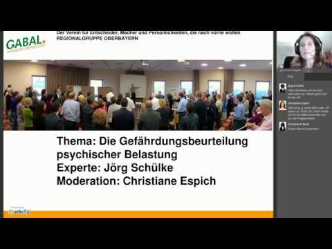 Die Gefährdungsbeurteilung psychischer Belastung